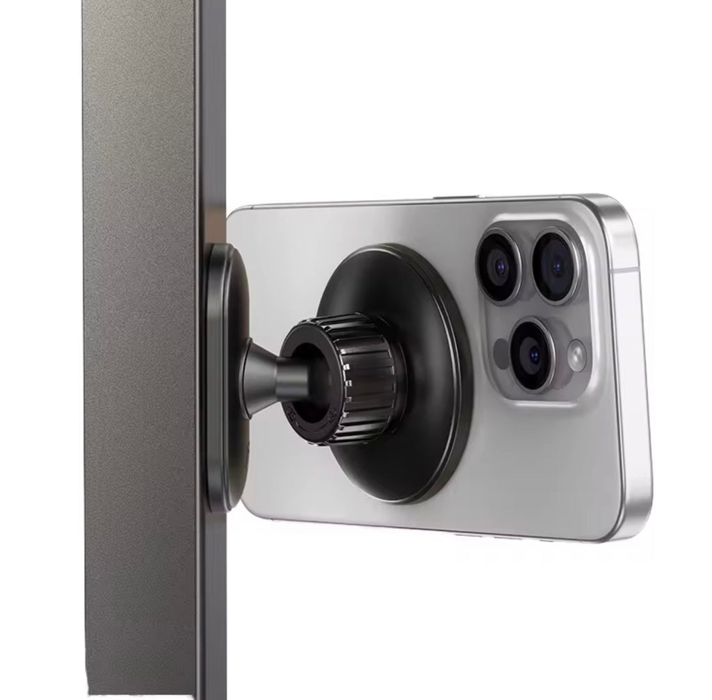 Soporte magnético universal para teléfono para gimnasio y actividades (N52, rotación 360°)