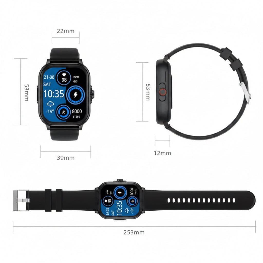 Smartwatch LAXASFIT H9 2026: El Equilibrio Perfecto entre Estilo Inteligente y Rendimiento