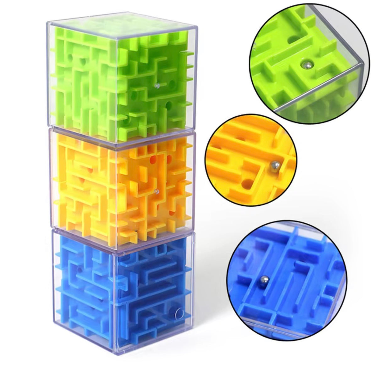Cubo Laberinto 3D Educativo: El Juego Ideal para Estimular la Inteligencia de los Niños
