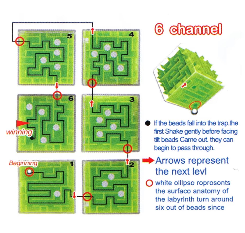 Cubo Laberinto 3D Educativo: El Juego Ideal para Estimular la Inteligencia de los Niños