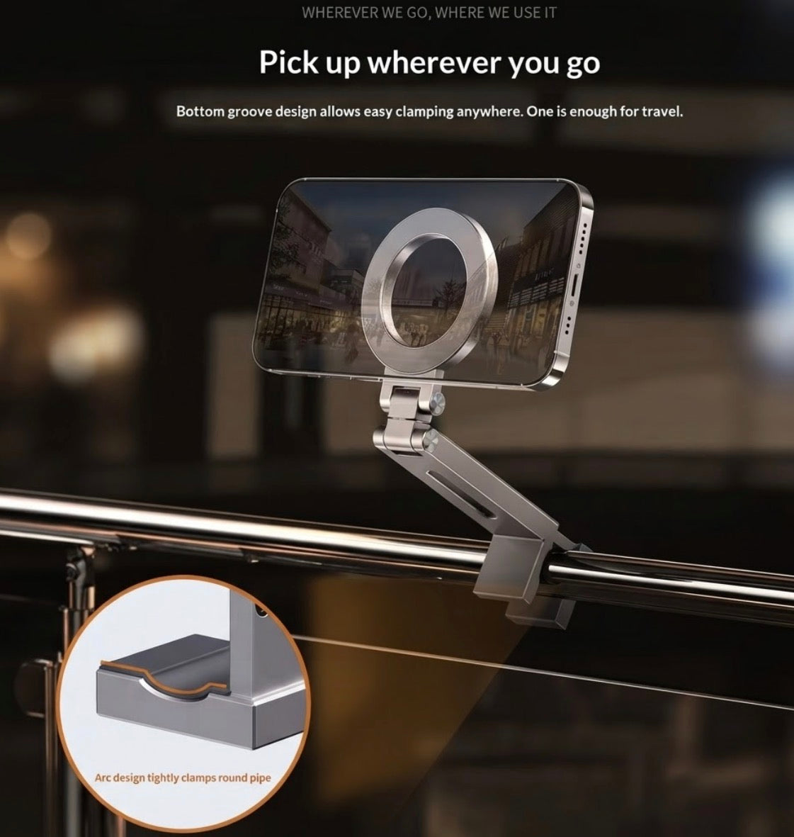 Premium Magnetic Holder with N52 Magnet – The Union of Strength and Precision