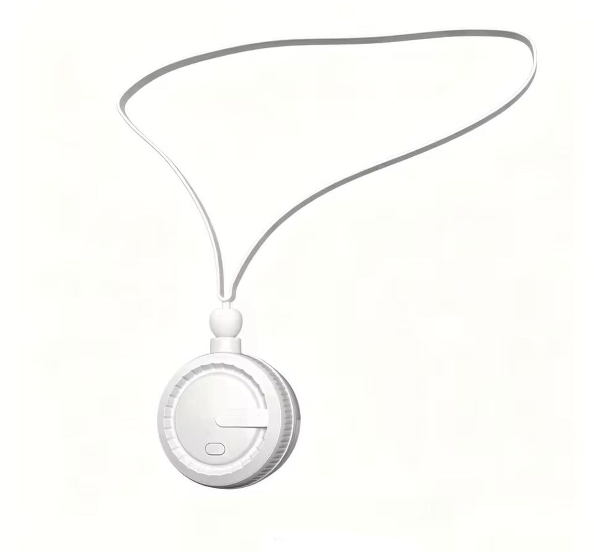 Mini Portable Bladeless Neck Fan – USB Rechargeable, 360° Rotatable