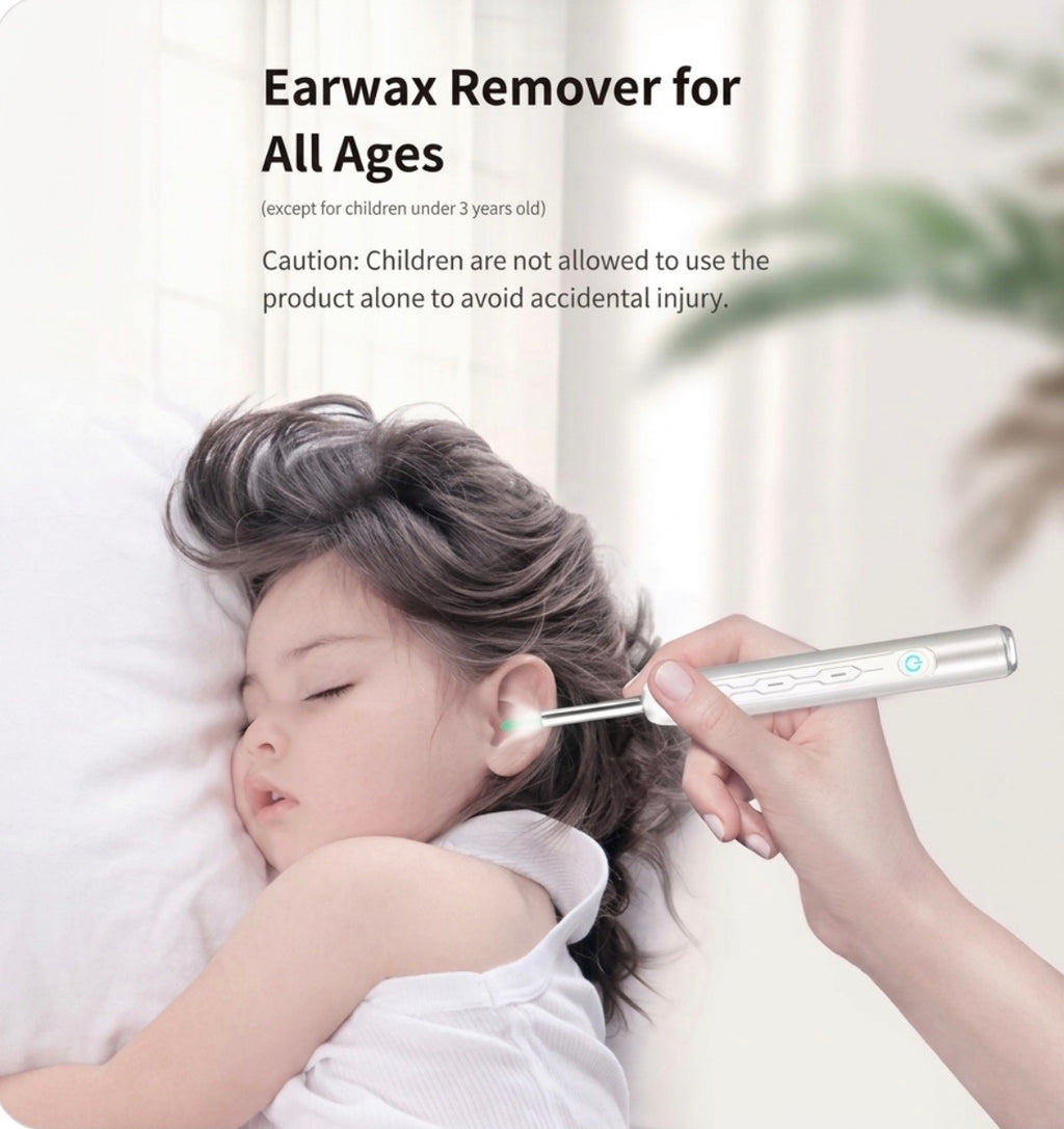Smart Ear Cleaning Kit with Integrated Otoscope Camera