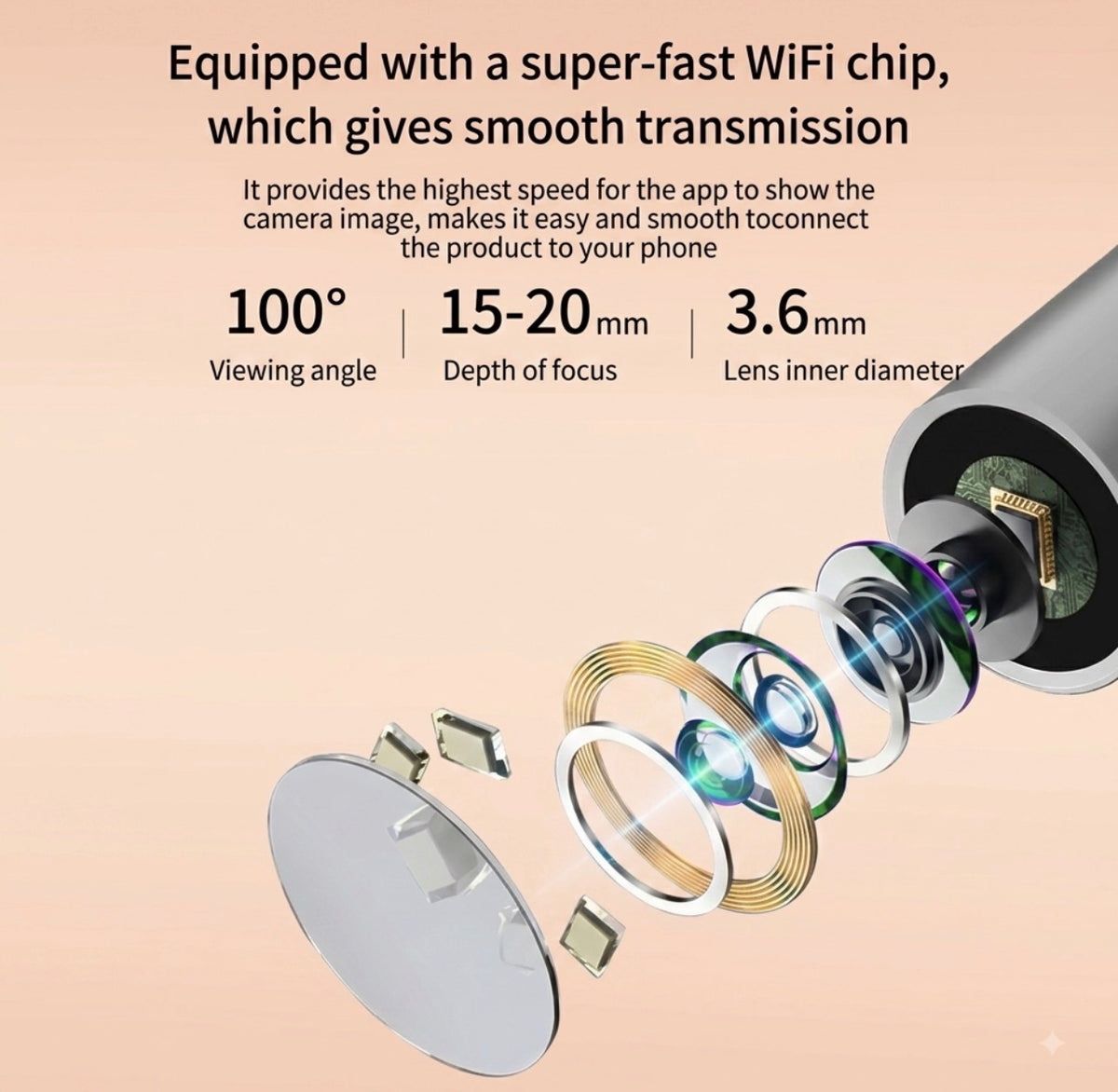 Smart Ear Cleaning Kit with Integrated Otoscope Camera