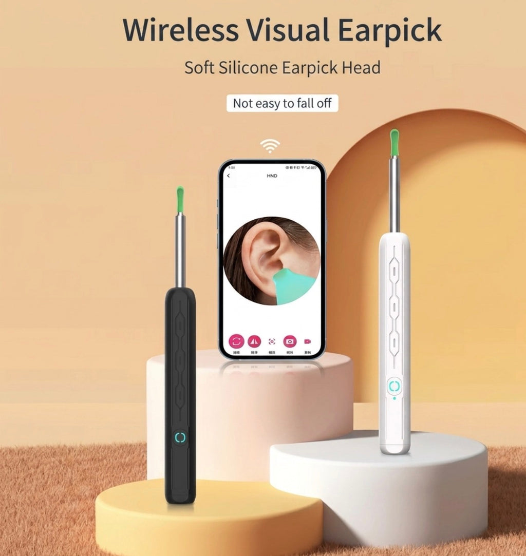 Smart Ear Cleaning Kit with Integrated Otoscope Camera