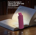 Mini Lampe de Lecture LED Nomade – Rechargeable USB, Anti-Reflet & Protection Oculaire | Marque-Page à Clip Pliable pour Livre et Liseuse
