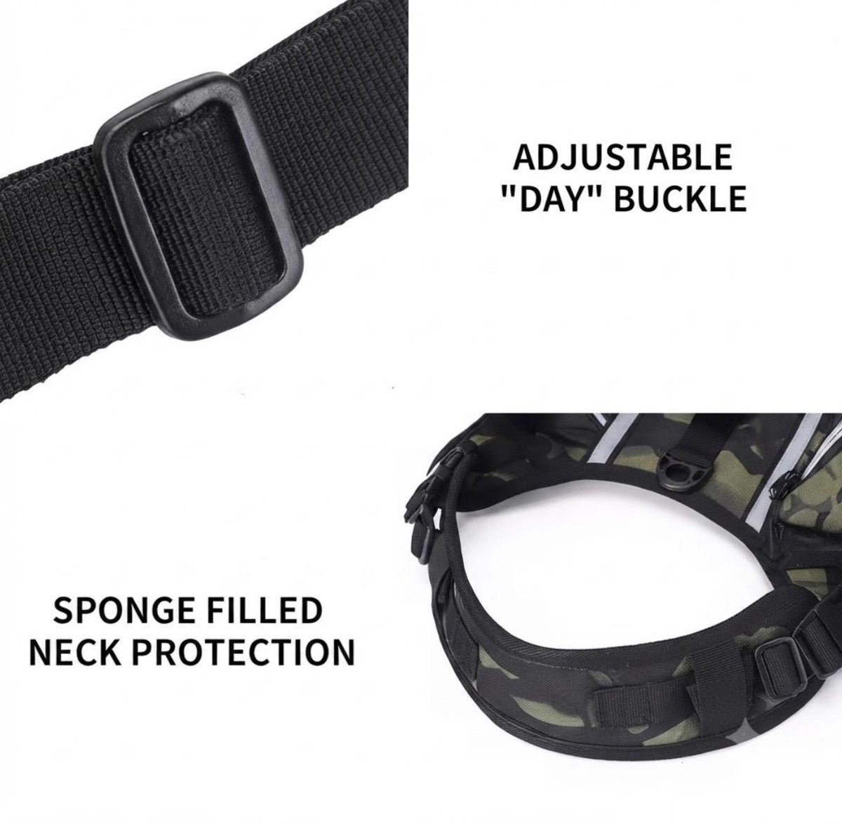 Nylon Dog Backpack Harness – Comfort, Safety, and Practicality