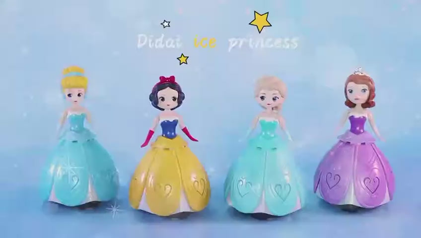 Poupée Princesse La Reine de neige -Danseuse Lumineuse Musicale - Princesse des glaces